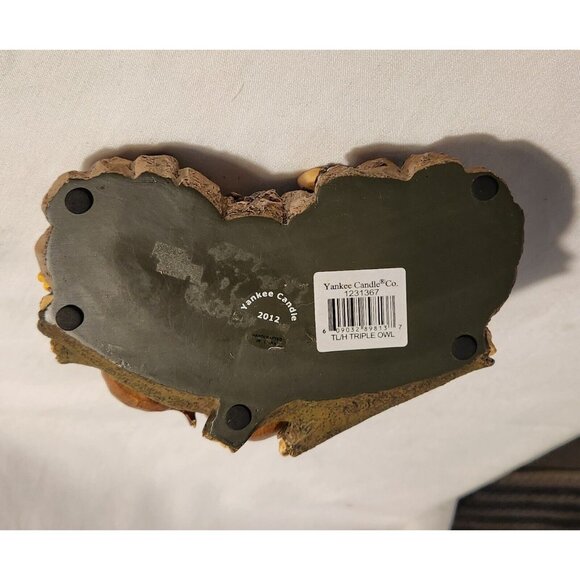 Yankee Candle Triple Owl Candle Holder With Tealights - Picture 5 of 9